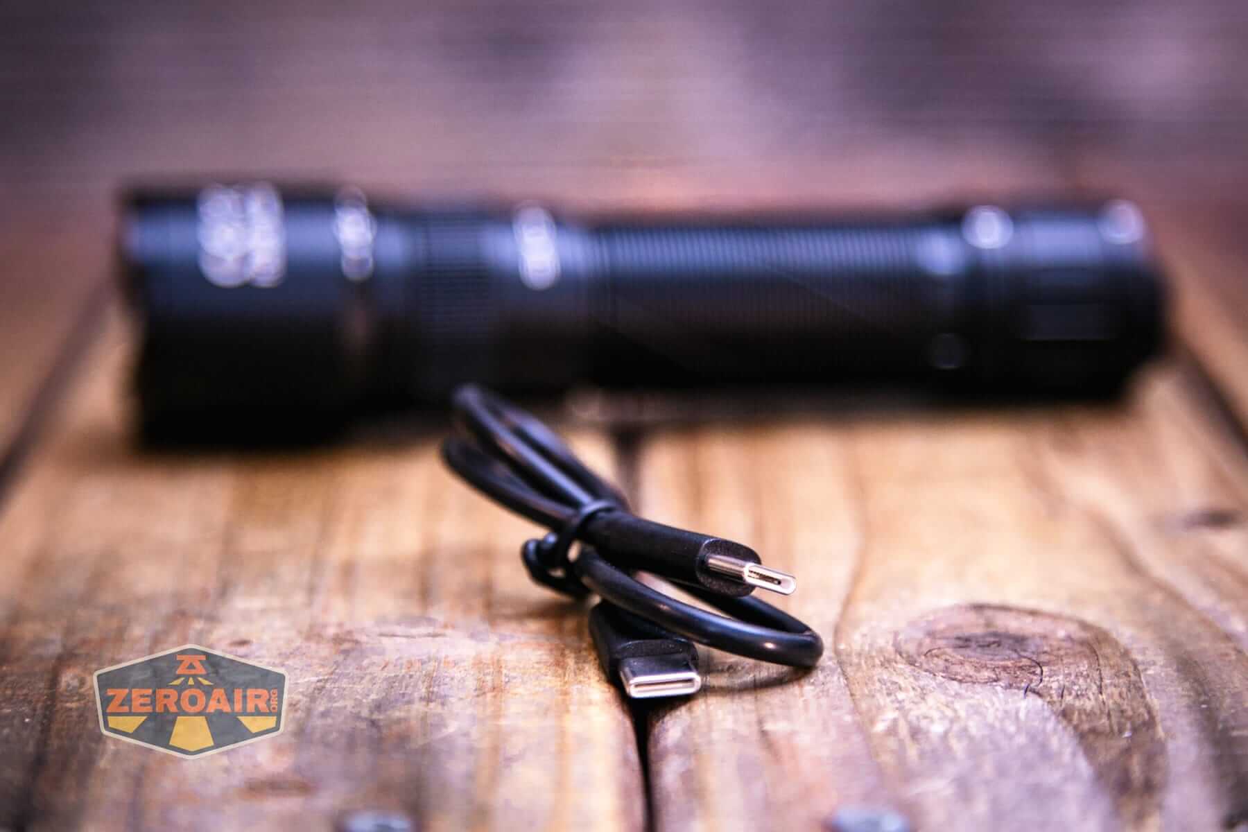 Sofirn SK31 Tactical Duty flashlight charging cable