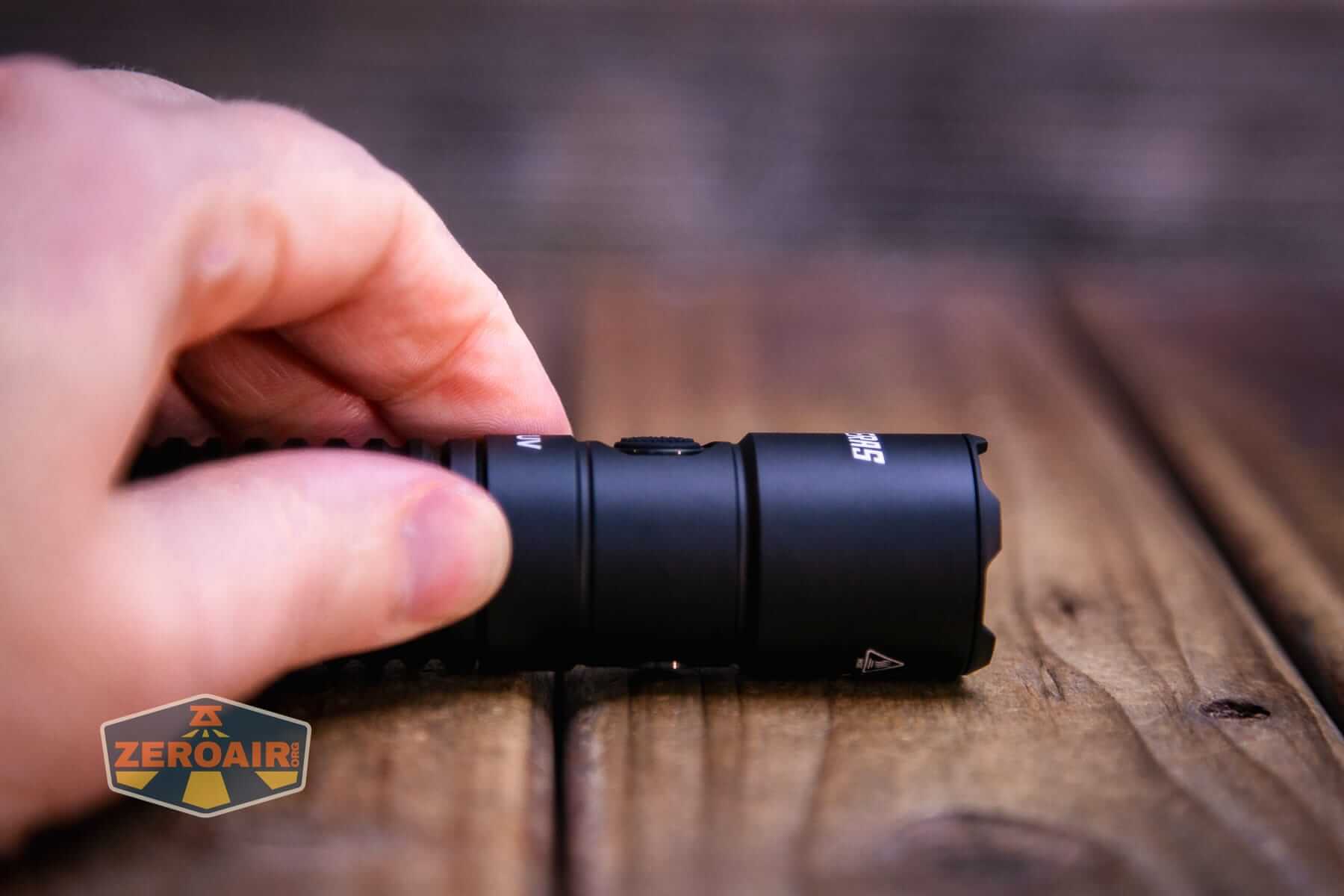Speras EST UV flashlight e-switch profile