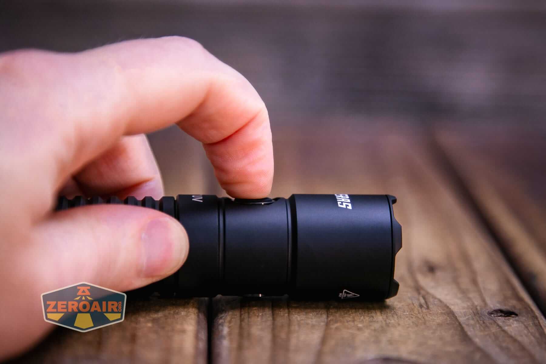 Speras EST UV flashlight e-switch actuation