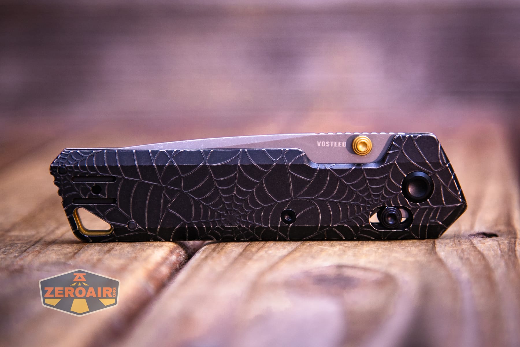 Vosteed Parallel Spiderweb knife side view closed