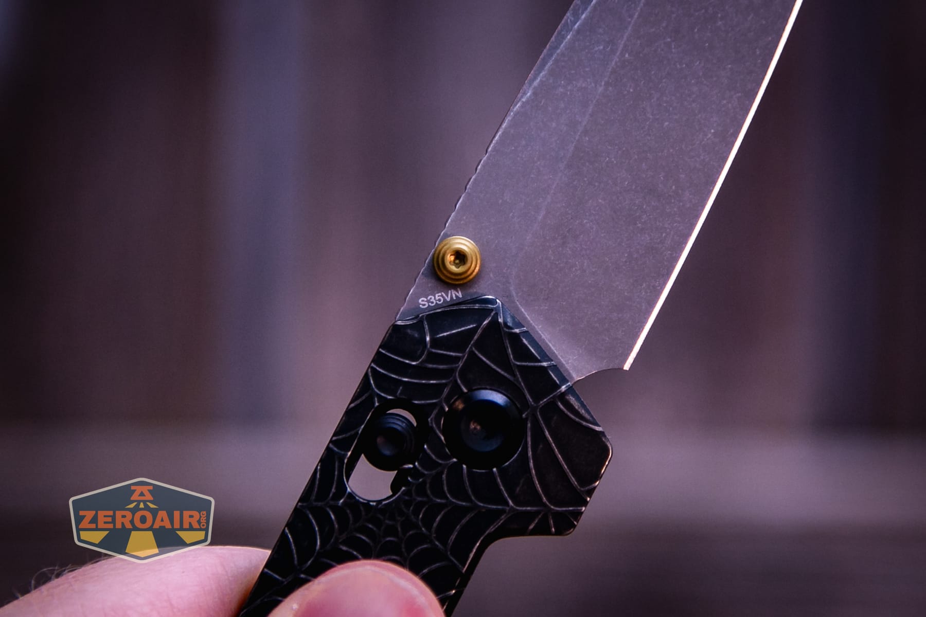 Vosteed Parallel Spiderweb knife s35vn