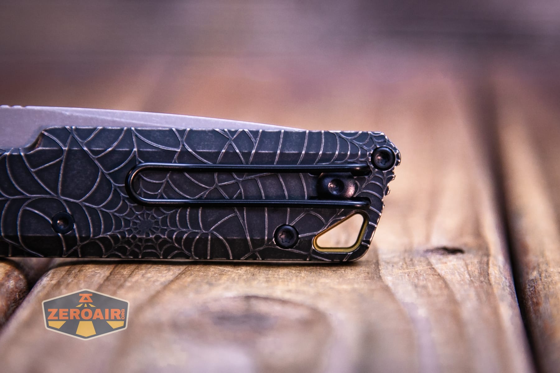 Vosteed Parallel Spiderweb knife pocket clip