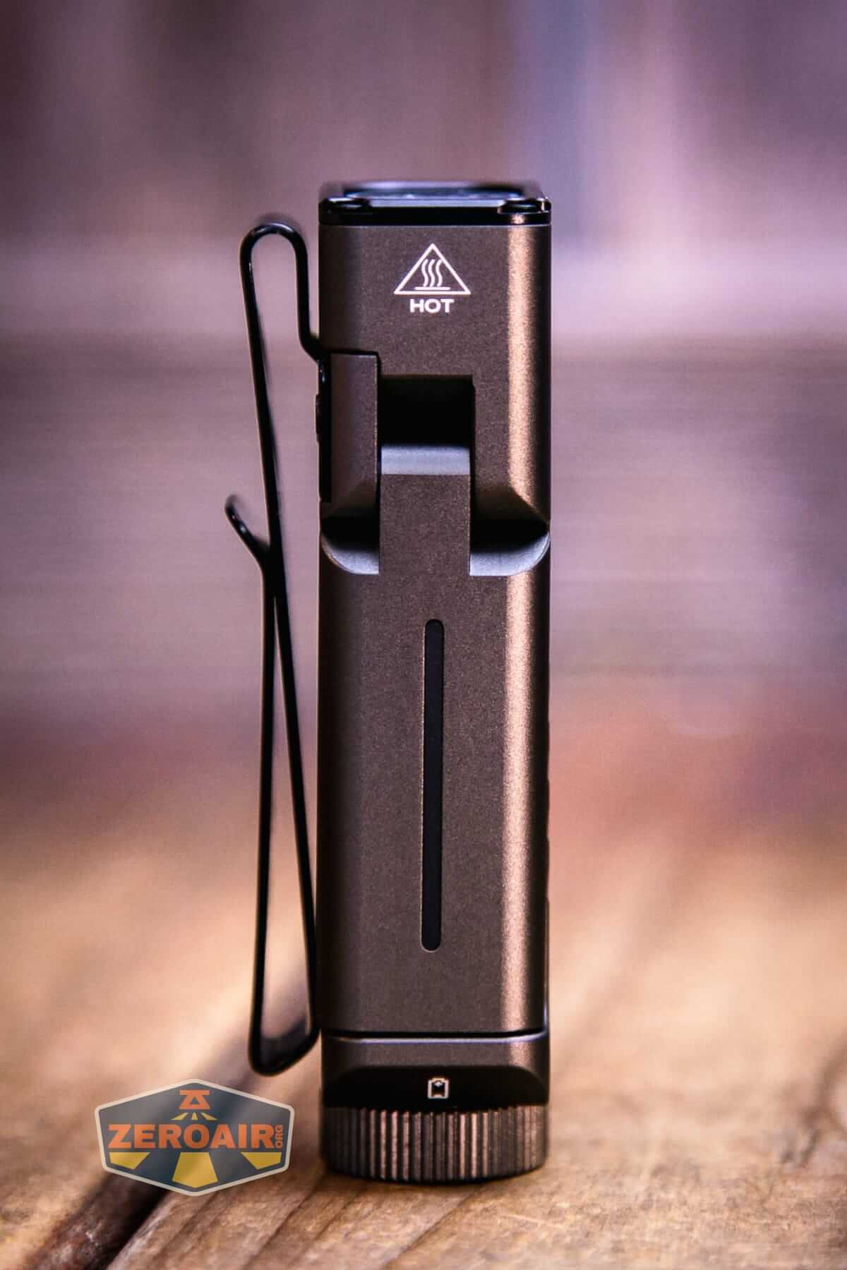 Wurkkos HD02 Mini EDC flashlight showing all sides