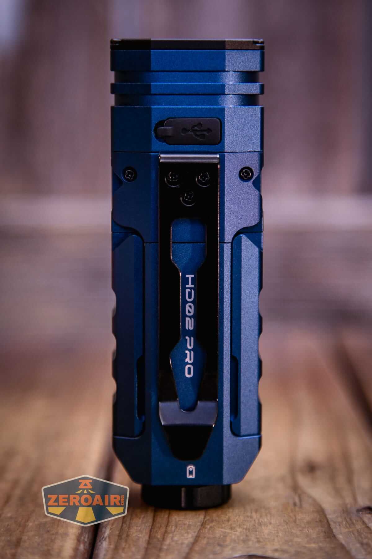 Wurkkos HD02 Pro flashlight showing all sides