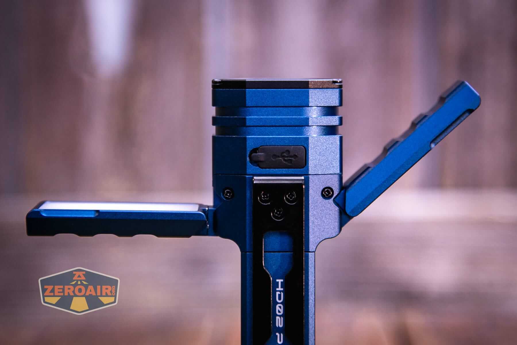 Wurkkos HD02 Pro flashlight articulating wings