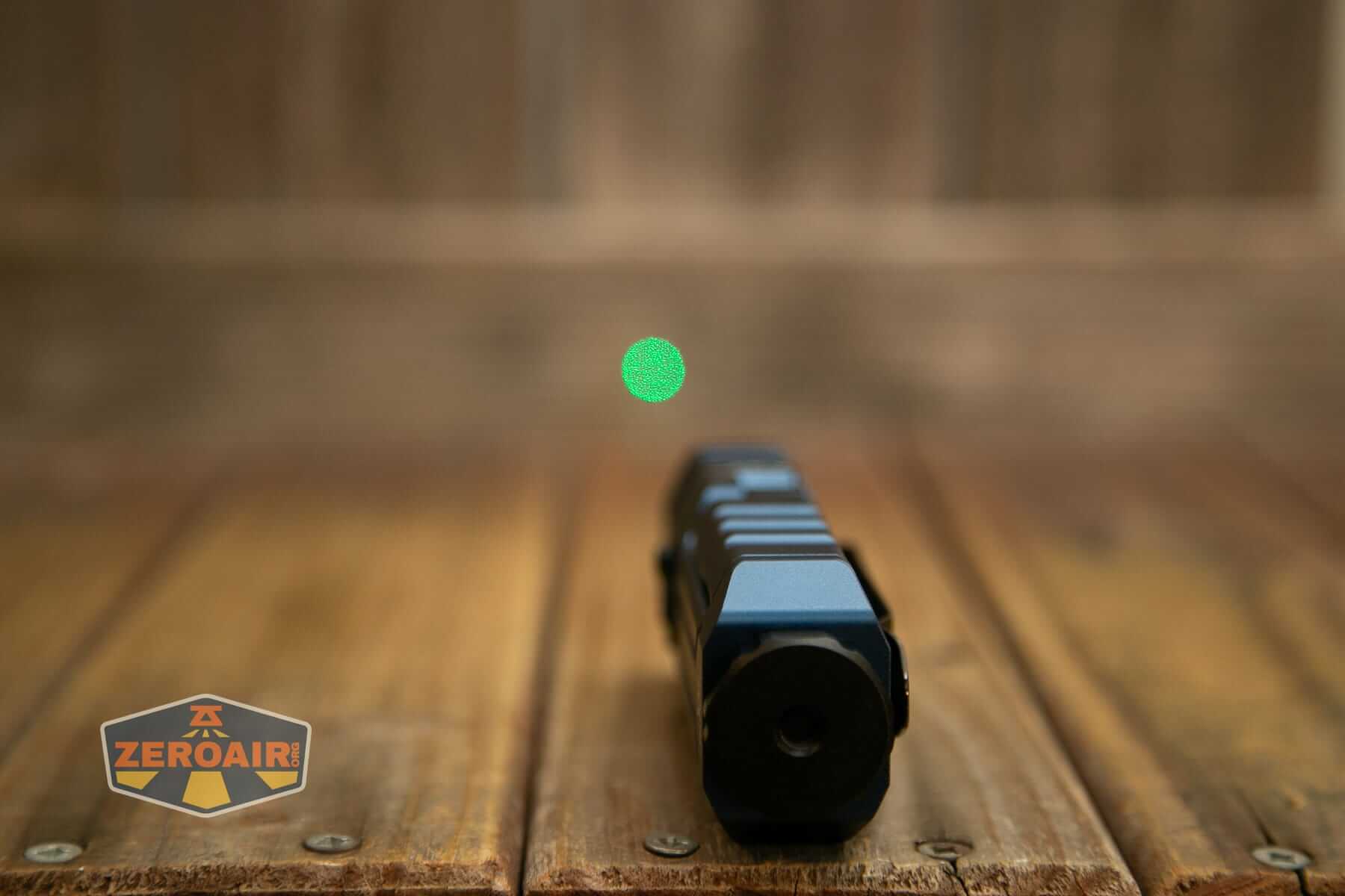 Wurkkos HD02 Pro flashlight emitter on