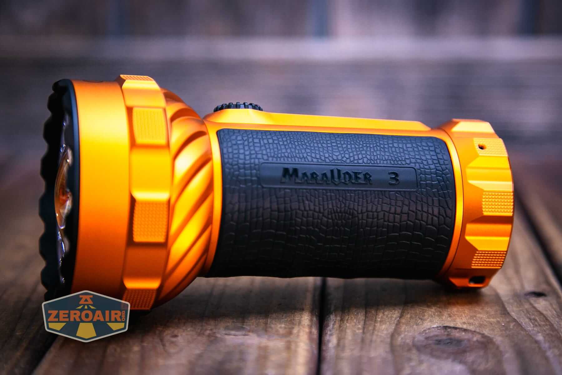 Olight Marauder 3 side label