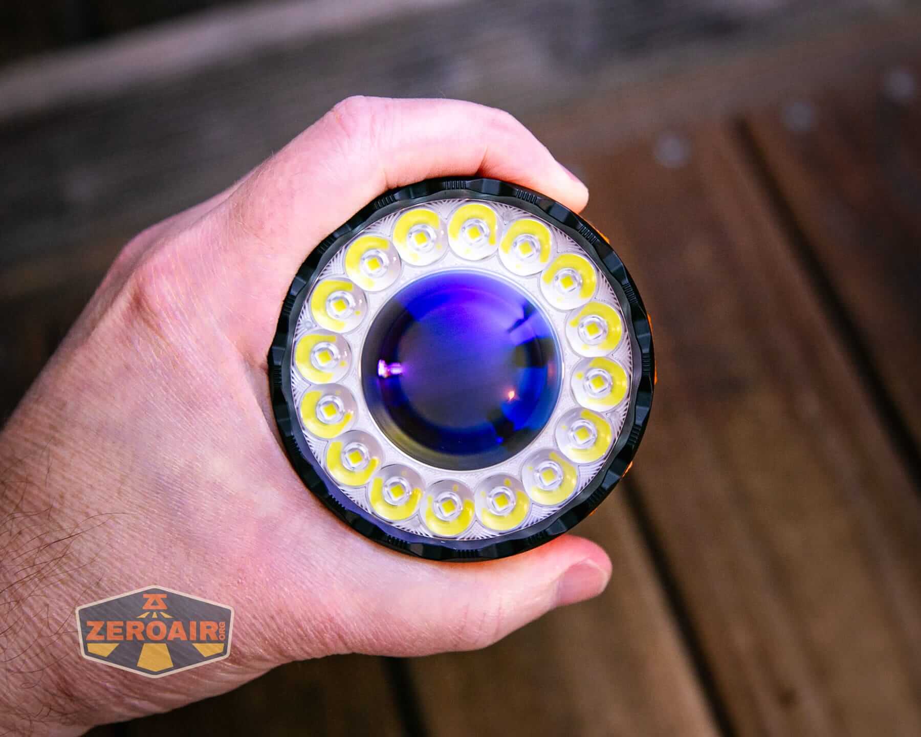Olight Marauder 3 in hand