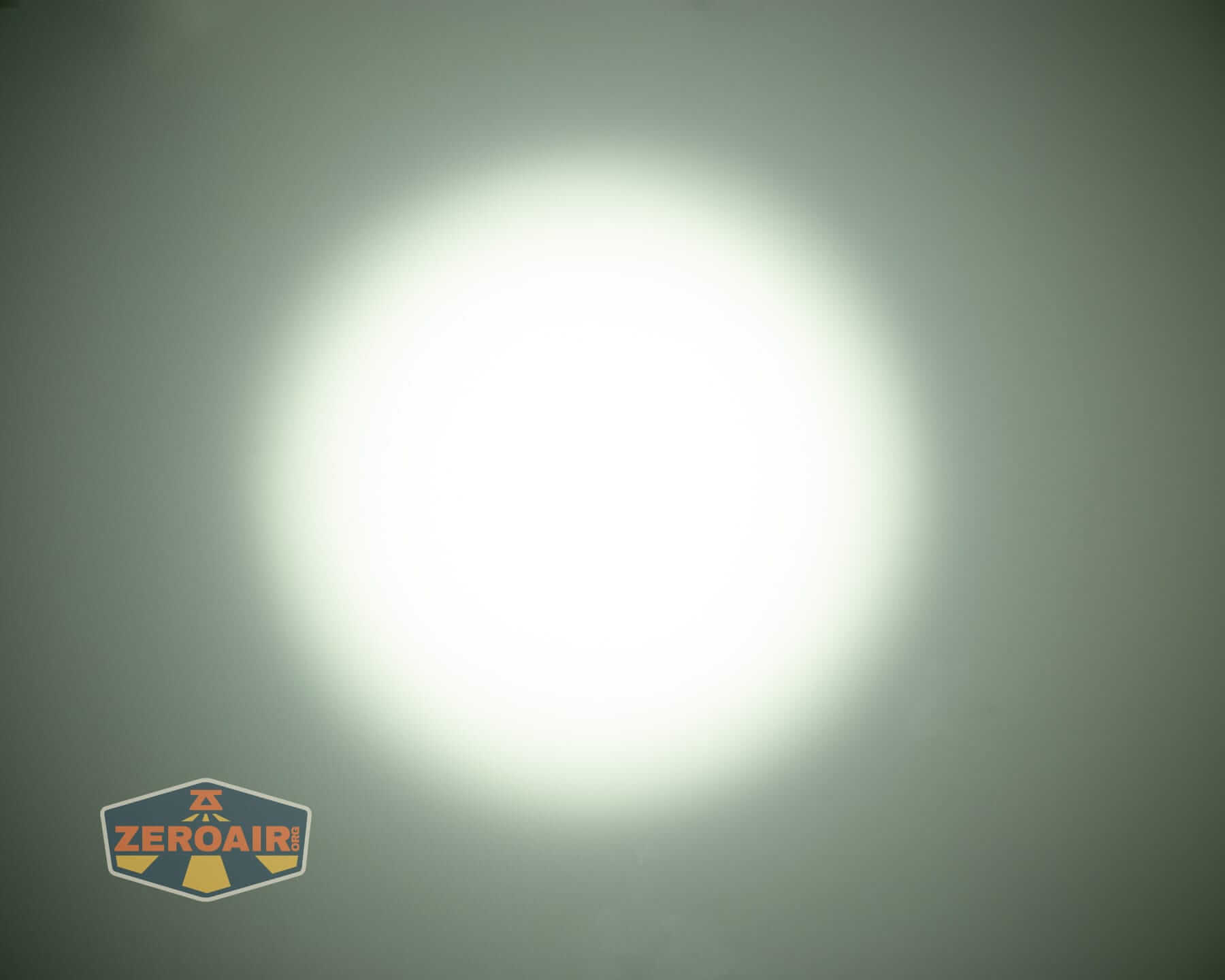 Olight Marauder 3 beamshots on ceiling