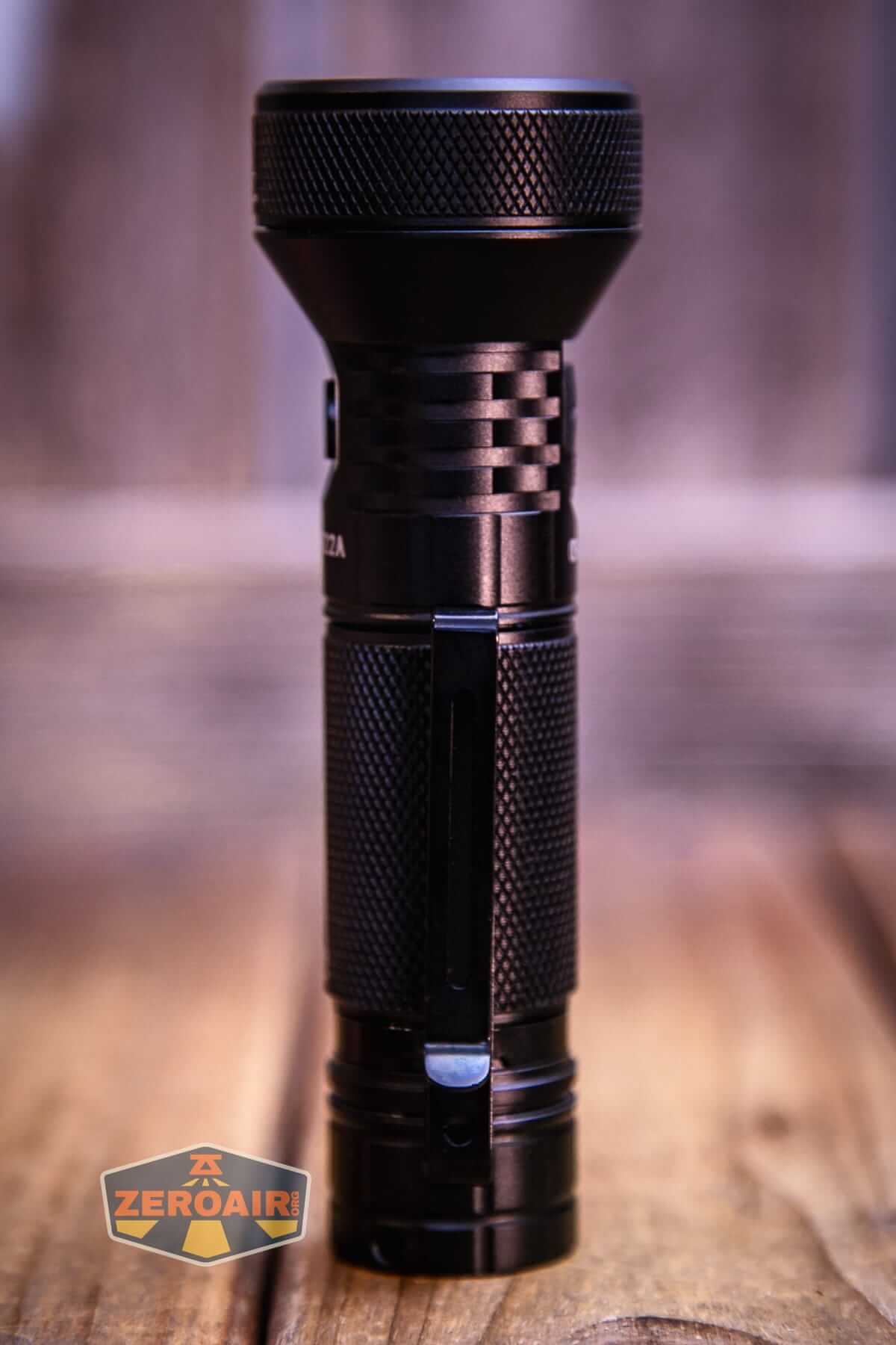 Sofirn IF22A thrower flashlight showing all sides