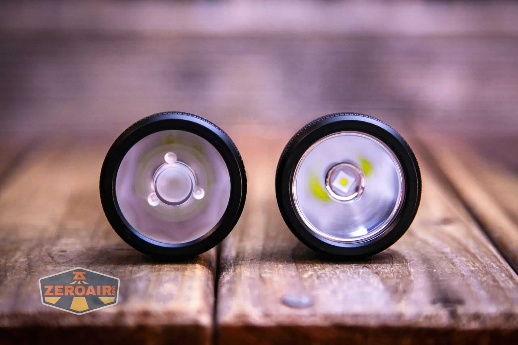 Sofirn IF22A thrower flashlight with IF22A V2