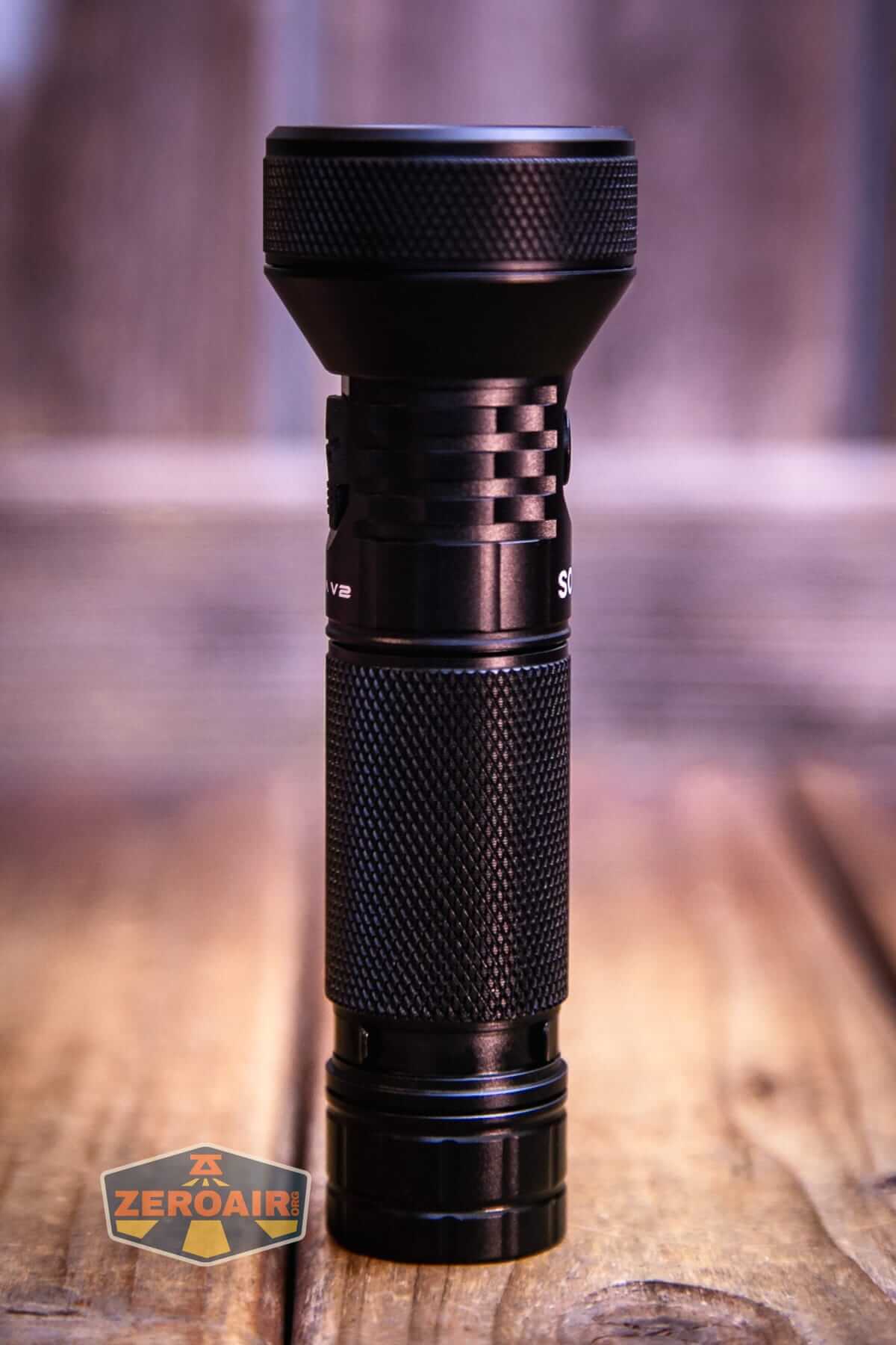 Sofirn IF22A V2 flashlight showing all sides