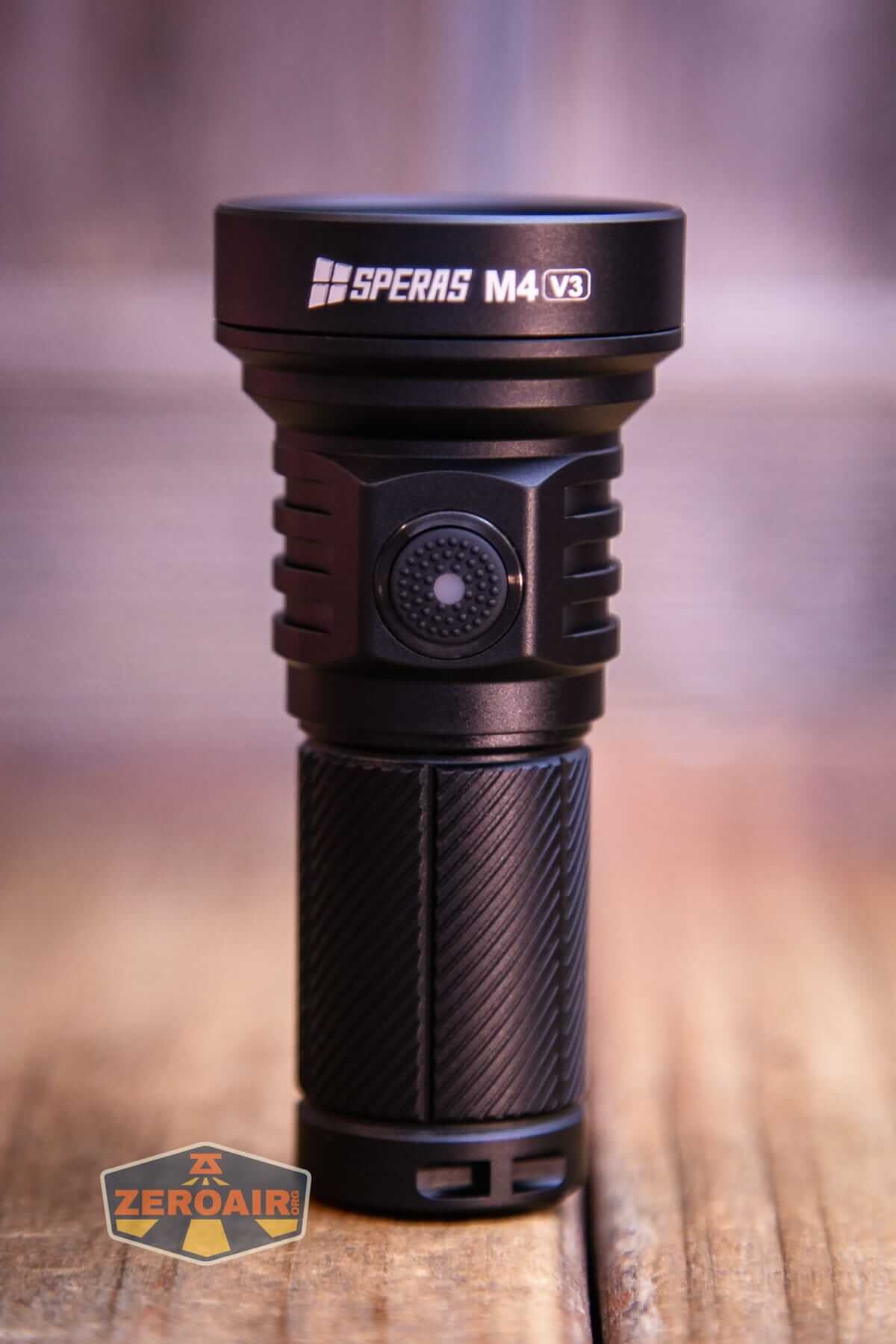 Speras M4 V3 compact EDC flashlight showing all sides