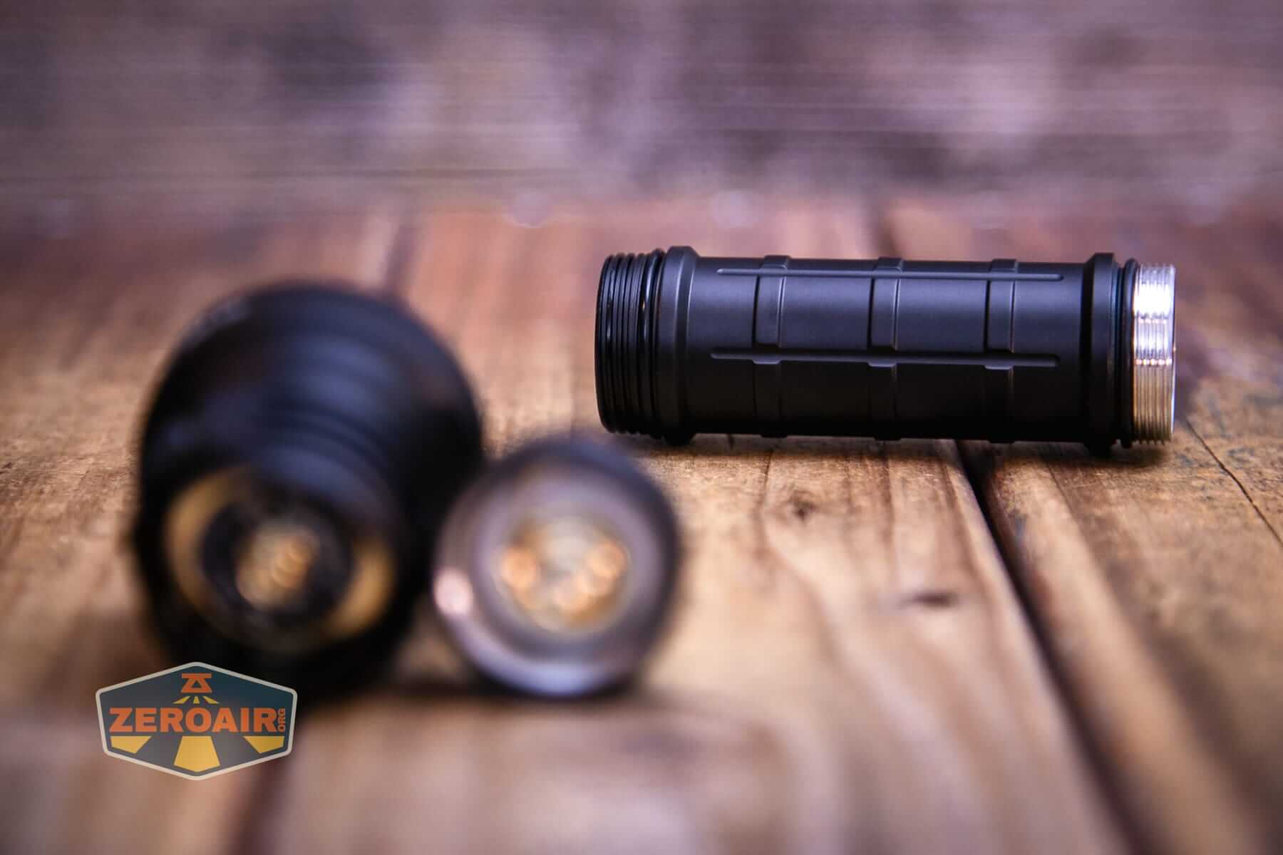 Speras M4 V3 compact EDC flashlight 21700 tube