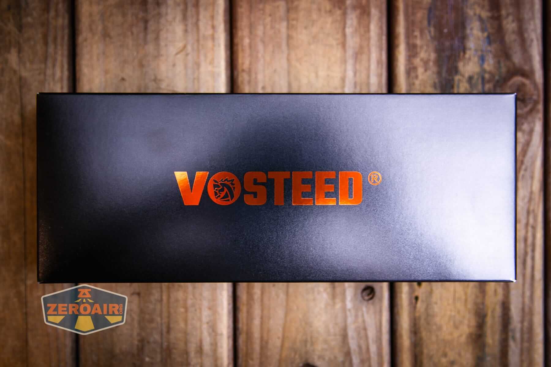 Vosteed Marmoset Sand fixed blade knife box
