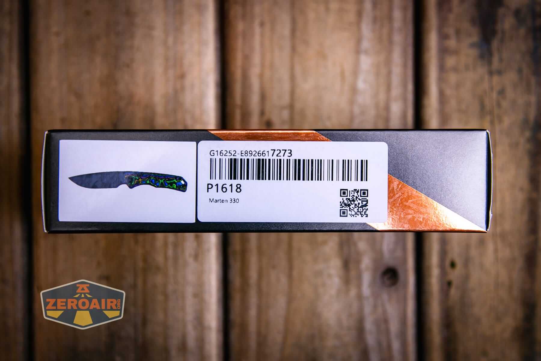 Vosteed Marten 330 knife box