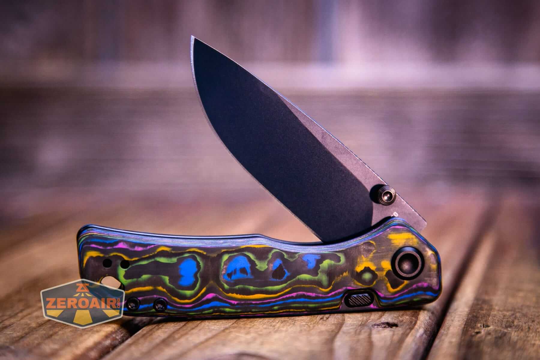 Vosteed Marten 330 knife partially open