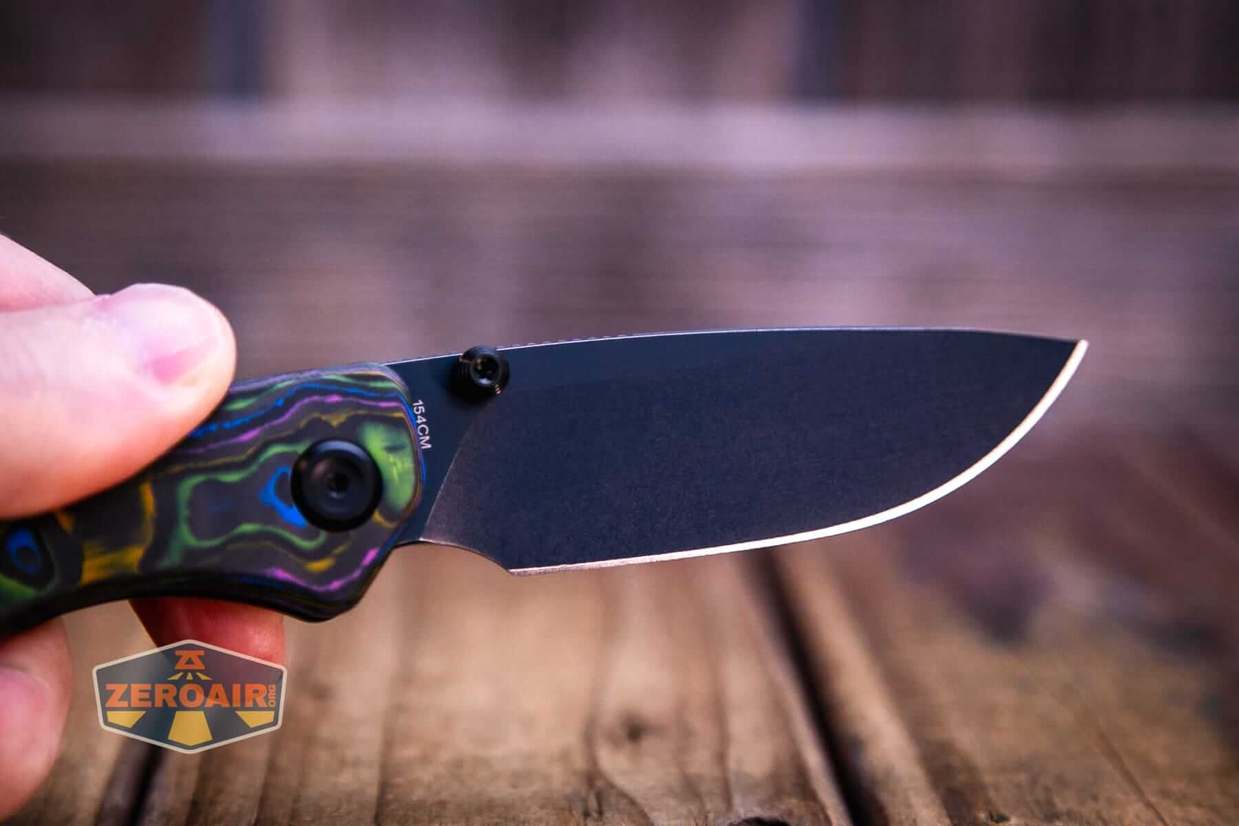 Vosteed Marten 330 knife blade details